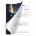Дневник 1-11 класс 40 л., на скобе, ПИФАГОР, обложка картон, "Космический корабль", 106816 106816