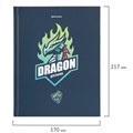 Дневник 1-11 класс 40 л., твердый, BRAUBERG, матовая ламинация, "Dragon", 107178 107178