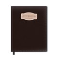 Дневник 1-11 класс 48 л., кожзам (твердая с поролоном), нашивка, BRAUBERG IGUANA, коричневый, 107227 107227