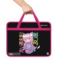Папка на молнии с ручками BRAUBERG А4, 1 отделение, пластик, 80 мм, "Anime girl", 272162 272162