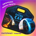Папка-сумка ЮНЛАНДИЯ, 1 отделение, фетровые ручки, 34х30х11 см, "Night race", 270999 270999