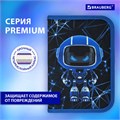 Пенал BRAUBERG, 1 отделение, полиэстер, 21х14 см, "Evil robot", 272328 272328