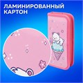 Пенал ПИФАГОР, 1 отделение, ламинированный картон, 19х9 см, "Bear attack", 272244 272244
