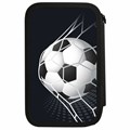Пенал ПИФАГОР, 3 отделения, ламинированный картон, 19х11 см, "Ball kick", 272253 272253