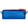 Пенал BRAUBERG с объемной "тракторной" молнией, 1 отделение, ПВХ, 22х8х6,5 см, "Contrast blue", 272341 272341