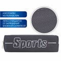Пенал BRAUBERG, 1 отделение, полиэстер, "Sport", серый, 19х4х6 см, 270268 270268
