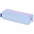 Пенал BRAUBERG, мех, 21х6х6 см, голубой/розовый, 272279 272279