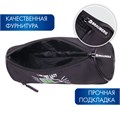 Пенал мягкий BRAUBERG, 3 отделения, нейлон, 21х7х7 см, "Battery", 270843 270843