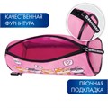 Пенал мягкий BRAUBERG, 3 отделения, нейлон, 21х7х7 см, "Puppies", 270839 270839