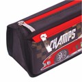Пенал мягкий ЮНЛАНДИЯ, 2 отделения, полиэстер, "Car champion", черный, 21х6х9 см, 228982 228982