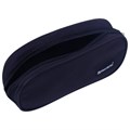Пенал-косметичка BRAUBERG овальный, полиэстер, "Black", 22х9х5 см, 229271 229271