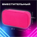 Пенал-косметичка BRAUBERG, 1 отделение, органайзер, полиэстер, 22х11,5x6 см, розовый, 272310 272310