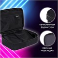 Пенал-органайзер BRAUBERG БОЛЬШОЙ, 1 отделение,1 откидная планка, ткань, 21x15x6 см, Black, 272348 272348