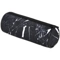 Пенал-тубус BRAUBERG, с эффектом Soft Touch, мягкий, "Black marble", 22х8 см, 271569 271569
