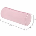 Пенал-тубус BRAUBERG, с эффектом Soft Touch, мягкий, пастельно-розовый, 22х8 см, 272299 272299