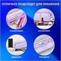 Пенал-тубус BRAUBERG, сетка, 22х5х5 см, фиолетовый, 272236 272236