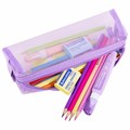 Пенал-тубус BRAUBERG, сетка, 22х5х5 см, фиолетовый, 272236 272236