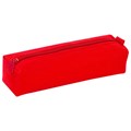Пенал-тубус ПИФАГОР на молнии, текстиль, красный, 20х5 см, 104387 104387