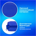 Пенал-тубус ПИФАГОР на молнии, текстиль, синий, 20х5 см, 104391 104391