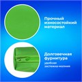 Пенал-тубус ПИФАГОР на молнии, ткань, зеленый, 20х5 см, 272258 272258