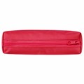 Пенал-тубус ПИФАГОР на молнии, ткань, красный, 20х5 см, 272256 272256