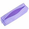 Пенал-тубус ПИФАГОР на молнии, ткань, пастельно-фиолетовый, 20х5 см, 272259 272259
