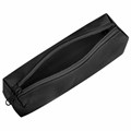 Пенал-тубус ПИФАГОР на молнии, ткань, черный, 20х5 см, 272255 272255
