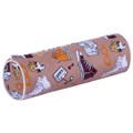 Пенал-тубус ПИФАГОР, мягкий, "HOLIDAY", 20х7 см, 229269 229269