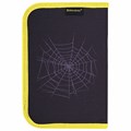 Пенал BRAUBERG с наполнением, 1 отделение, 1 откидная планка, 24 предмета, 21х14 см, "Venomous spider", 271526 271526