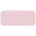 Пенал пластиковый BRAUBERG, пастельный розовый, наклейки в комплекте, 21х9х3 см, 272271 272271