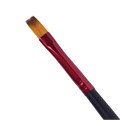 Кисть синтетика, плоская № 6, BRAUBERG PREMIUM, 201015 201015