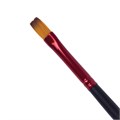 Кисть синтетика, плоская № 8, BRAUBERG PREMIUM, 201017 201017