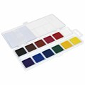 Краски акварельные ГАММА "Классическая", 12 цветов, медовая, пластиковый корпус, европодвес, 1009194 191378