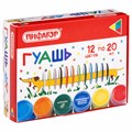 Гуашь ПИФАГОР "ВЕСЕЛАЯ ТАКСА", 12 цветов по 20 мл, 192379 192379