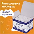 Мел белый круглый мягкий 100 штук, BRAUBERG "АКАДЕМИЯ", картонная упаковка (АЛГЕМ), 271146 271146