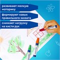 Восковые мелки утолщенные BRAUBERG, НАБОР 6 цветов, на масляной основе, яркие цвета, 222969 222969