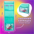 Кармашки-органайзер в шкафчик для детского сада ЮНЛАНДИЯ, 5 карманов, 21х68 см, "Bunnies", 271429 271429