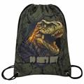 Мешок для обуви BRAUBERG PREMIUM, карман, подкладка, светоотражайка, 43х33 см, Dino attack, 272424 272424