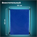 Мешок для обуви BRAUBERG ПРОЧНЫЙ, на шнурке, синий, 42x33 см, 227140 227140
