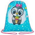 Мешок для обуви ПИФАГОР, 1 отделение, 40х32 см, "Smart penguin", 271602 271602