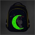 Ранец BRAUBERG KIDS STANDARD, 2 отделения, "Spaceman", СВЕТЯЩИЙСЯ, 36х28х14 см, 271384 271384