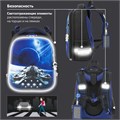 Ранец BRAUBERG PREMIUM, 2 отделения, с брелком, "Spaceship", 38х29х16 см, 270596 270596