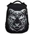 Ранец BRAUBERG SHINY, 2 отделения, с брелком, "Tiger", СВЕТЯЩИЙСЯ РИСУНОК, 38х28х14 см, 270698 270698