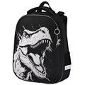 Ранец BRAUBERG SHINY, 2 отделения, с брелком, Scary dino, СВЕТЯЩИЙСЯ РИСУНОК, 38х28х14 см, 273143 273143