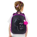 Ранец BRAUBERG SHINY, 2 отделения, с брелоком, "Magic cat", 38х28х14 см, 271381 271381