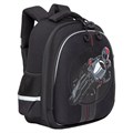 Ранец GRIZZLY анатомическая спинка, c бейджем, для мальчиков, "MOTO RACER", 36х28х20 см, RAz-287-10/1 271202