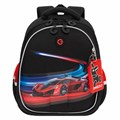 Ранец GRIZZLY анатомическая спинка, с бейджем, для мальчиков, RACER, 36х28х20 см, RAz-487-12/1 272804