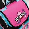 Ранец GRIZZLY анатомическая спинка, с мешком для обуви, для девочек, LIKE, 33х25х13 см, RAm-484-6/1 272780