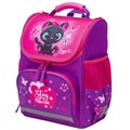 Ранец ПИФАГОР BASIC, с эргономичной спинкой, "Black kitten", 35х28х18 см, 270681 270681