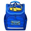 Ранец ПИФАГОР BASIC, с эргономичной спинкой, "Racing car", 35х28х18 см, 270689 270689